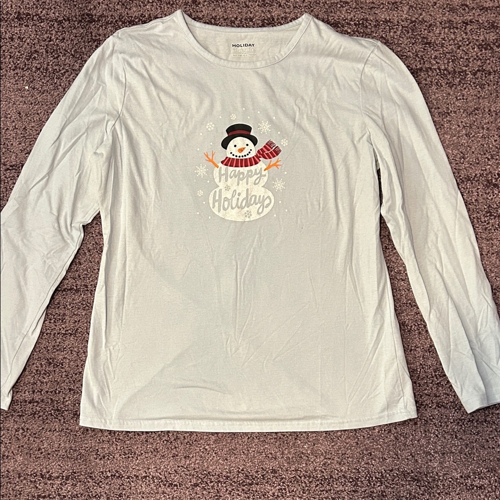 Snowman Long Sleeve Shirt